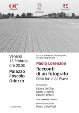 Paolo Lorenzon - Racconti di un fotografo - Oderzo Cultura